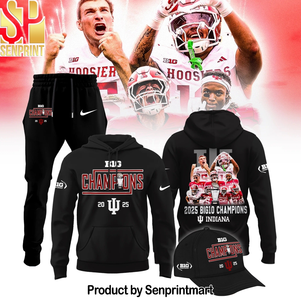 Indiana Hoosiers Football Big Ten Championship Unisex Shirt – Sports Fan Outfit 2611
