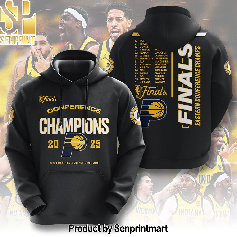 Indiana Pacers Fanatics 2025 Eastern Conference Champions Hoodie – Sports Fan Outfit 2839