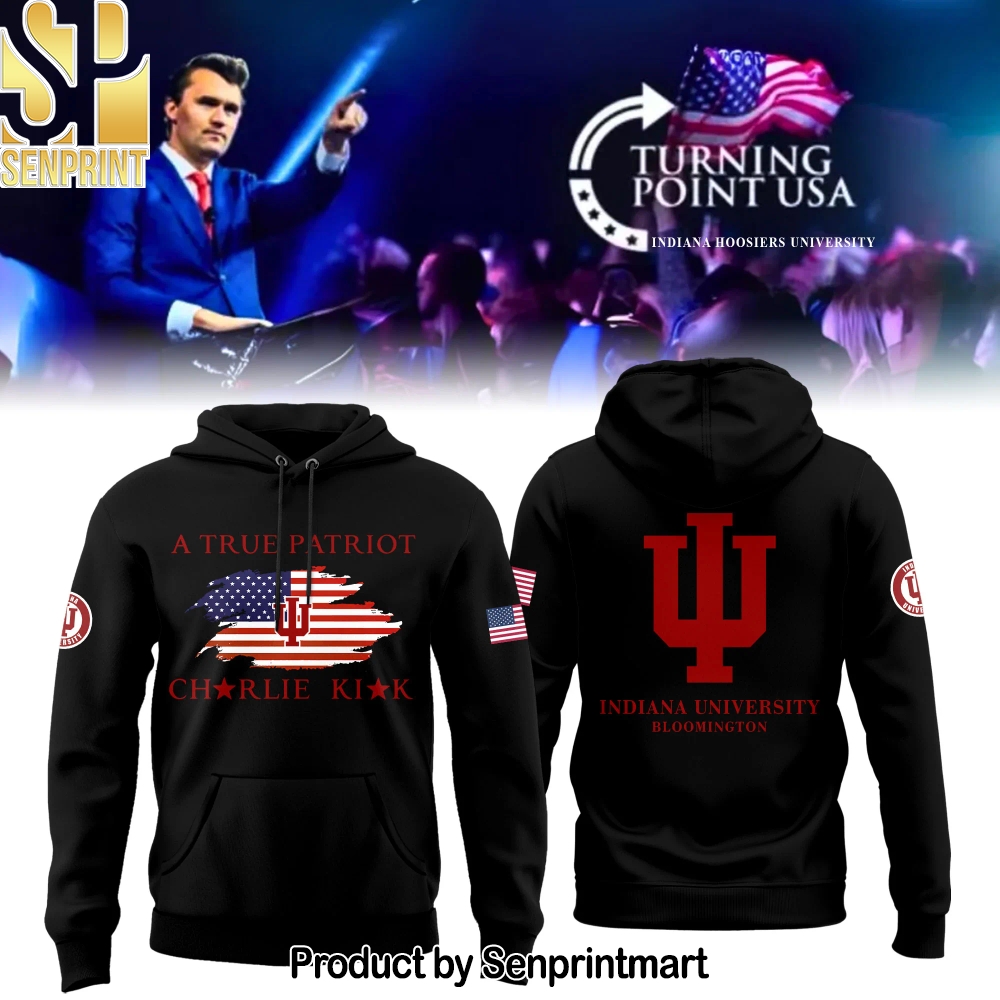Indiana University x Turning Point USA Hoodie – Sports Fan Outfit 2534