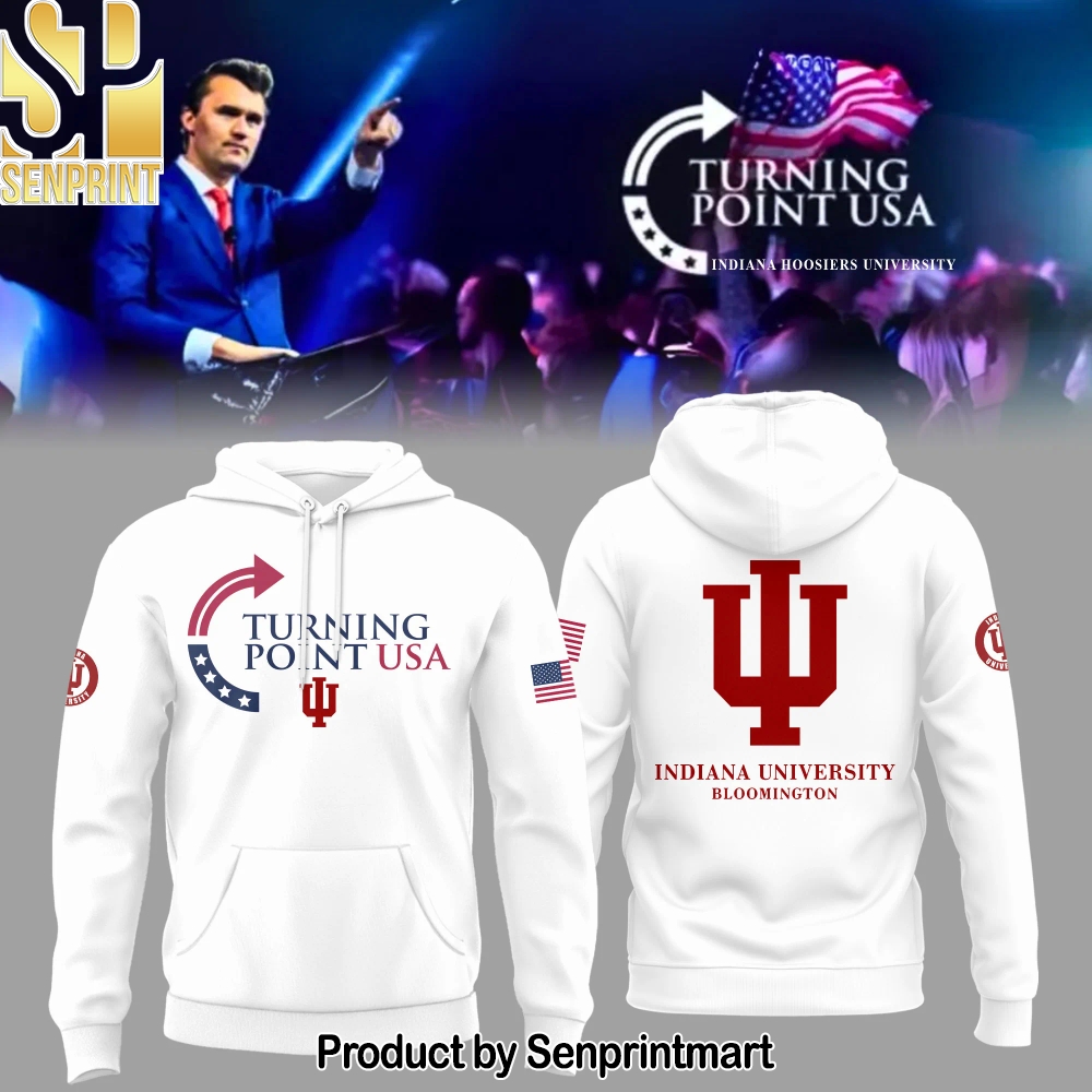 Indiana University x Turning Point USA Hoodie – Sports Fan Outfit 2535