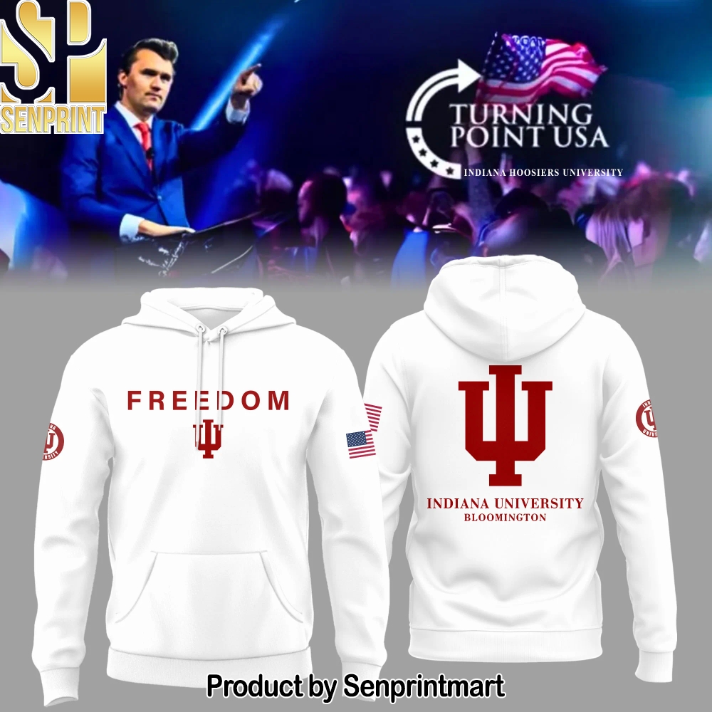 Indiana University x Turning Point USA Hoodie – Sports Fan Outfit 3057