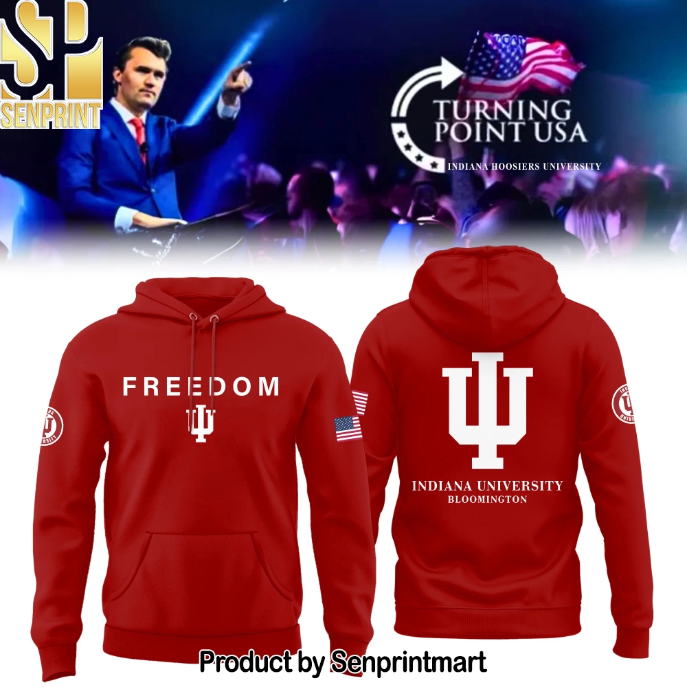 Indiana University x Turning Point USA Hoodie – Sports Fan Outfit 3273