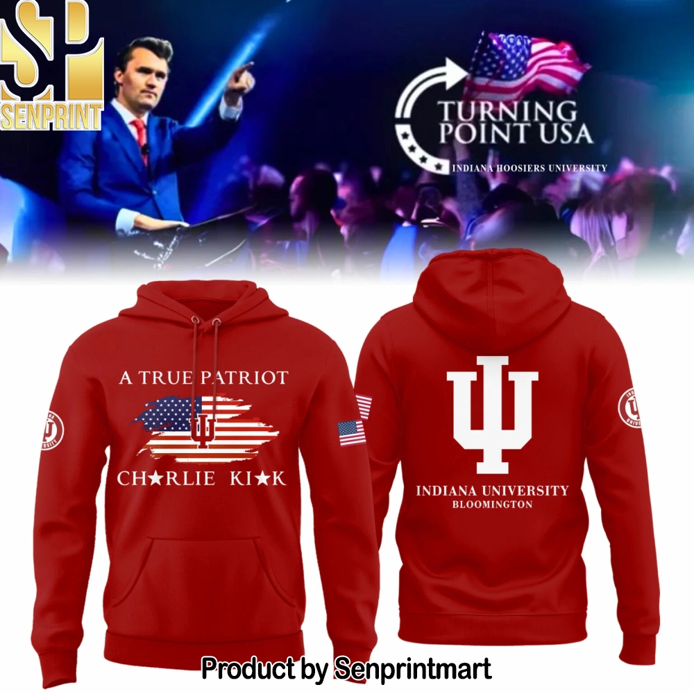 Indiana University x Turning Point USA Hoodie – Sports Fan Outfit 3653