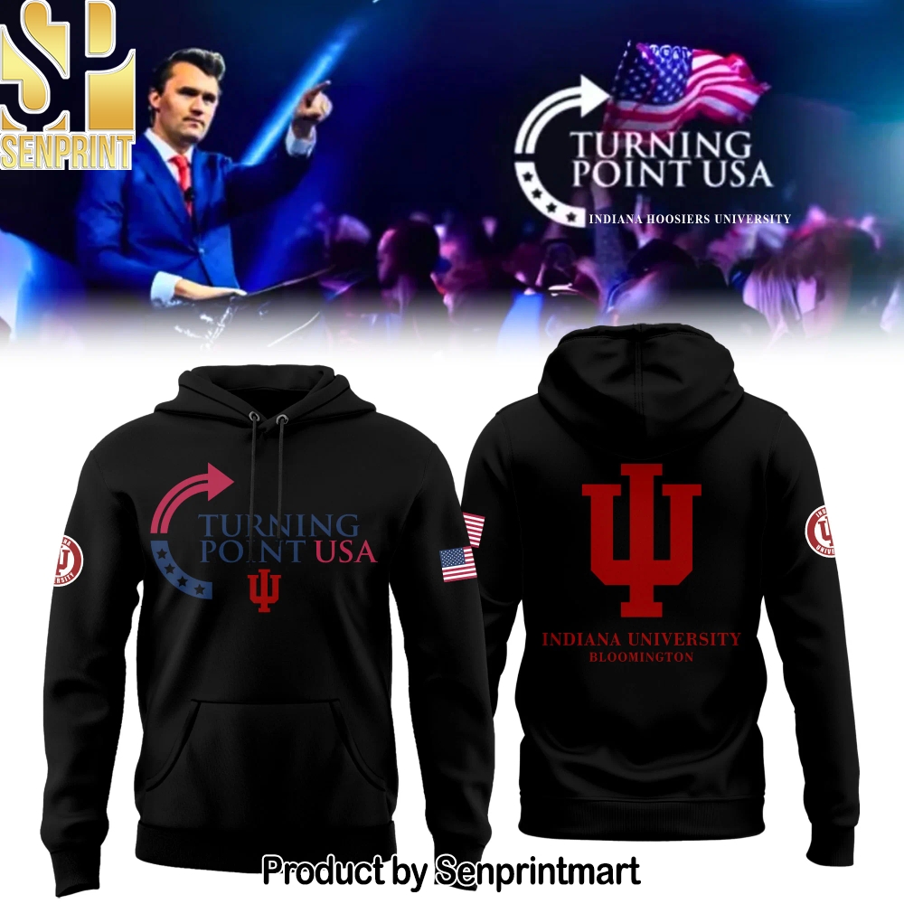 Indiana University x Turning Point USA Hoodie – Sports Fan Outfit 3660