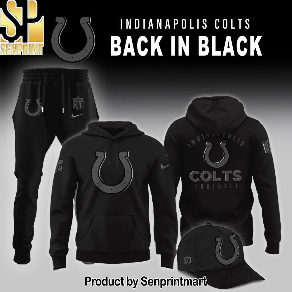 Indianapolis Colts 2025 Back In Black Unisex Shirt – Sports Fan Outfit 1781