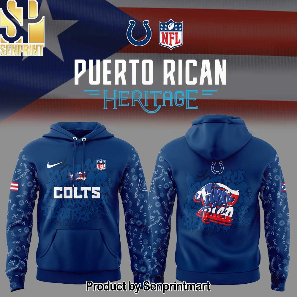 Indianapolis Colts Puerto Rican Heritage Unisex Shirt – Sports Fan Outfit 2856