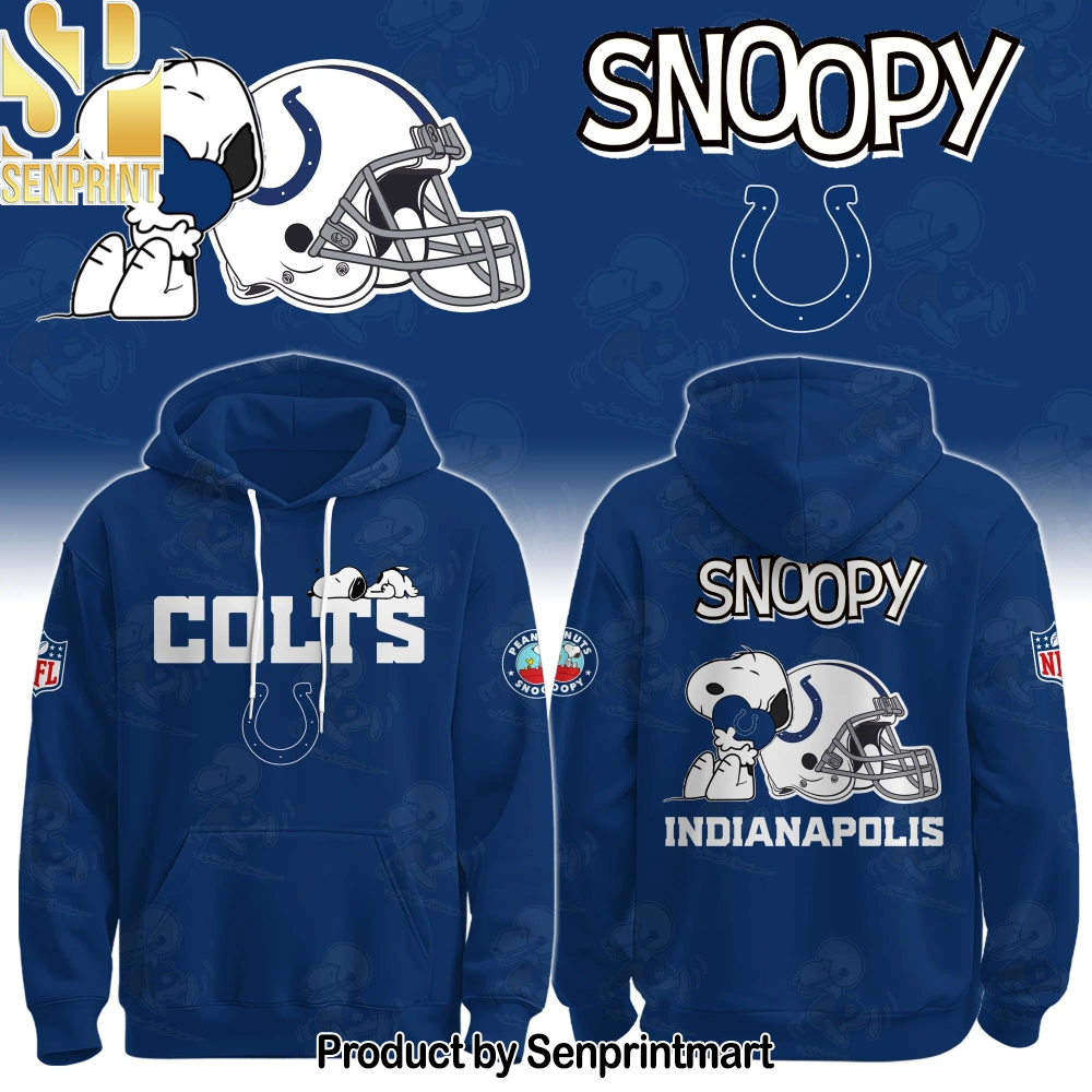 Indianapolis Colts x Snoopy Hoodie Unisex Shirt – Sports Fan Outfit 1340