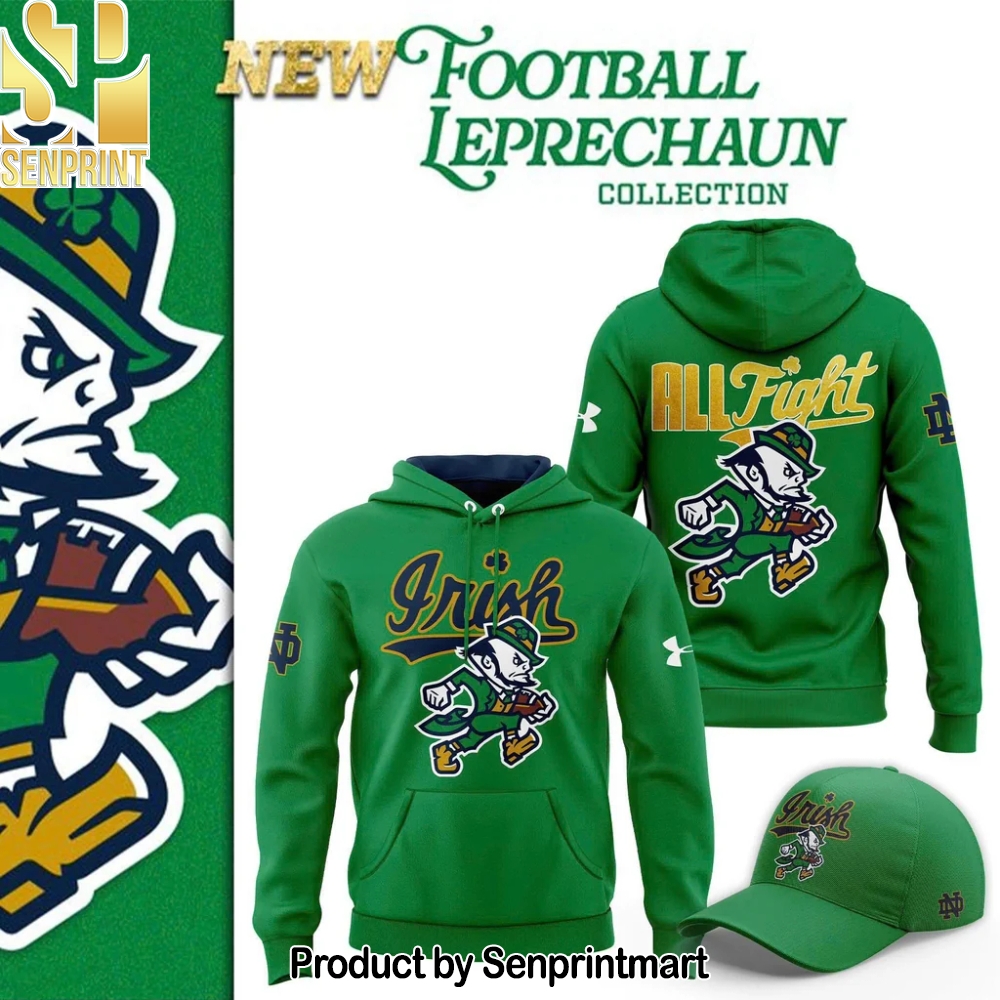 Irish Football Leprechaun Collection 2025 Hoodie – Sports Fan Outfit 3216
