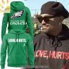 Jalen Hurts with the ‘Love, Hurts’ Hoodie – Sports Fan Outfit 1783