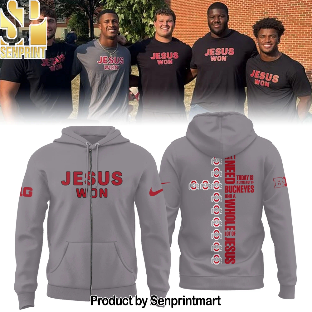 JESUS WON 3D Unisex Shirt – Sports Fan Outfit 1365