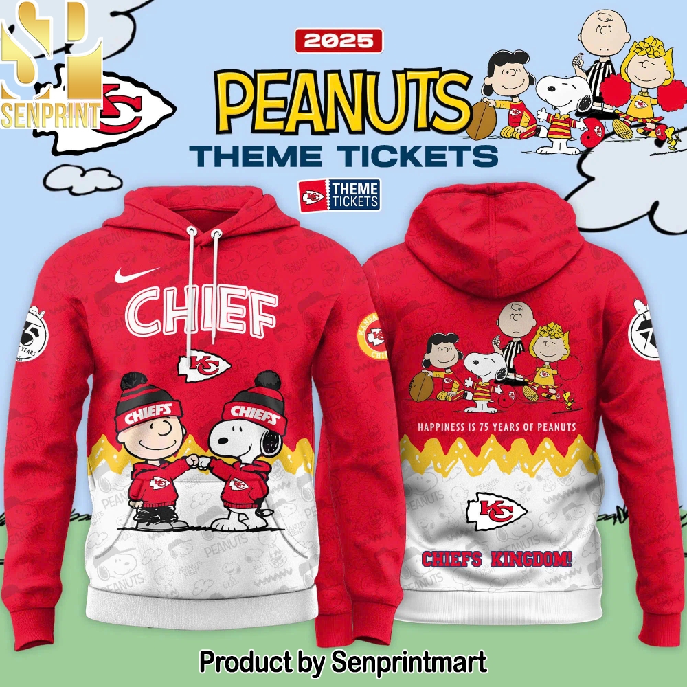 Kansas City Chiefs x Peanuts Limited Editions 2025 Hoodie – Sports Fan Outfit 3072