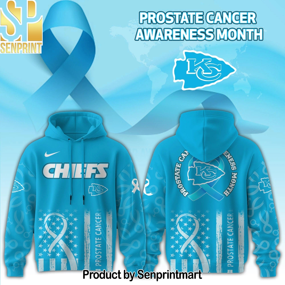 Kansas City Chiefs x Prostate Cancer Awareness Hoodie Edition – Sports Fan Outfit 3378