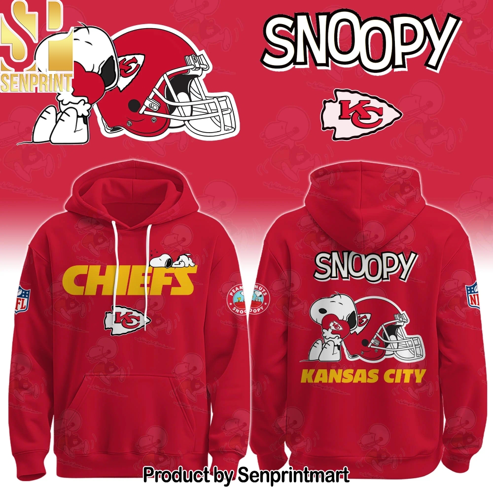 Kansas City Chiefs x Snoopy Hoodie Unisex Shirt – Sports Fan Outfit 1330