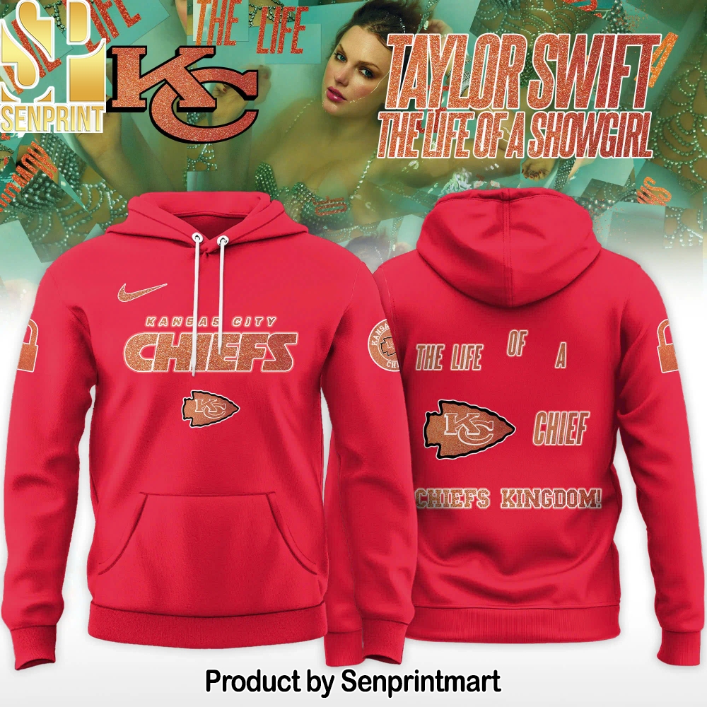 Kansas City Chiefs x Taylor Swift _Orange Era_ Limited Editions 2025 Hoodie – Sports Fan Outfit 4006