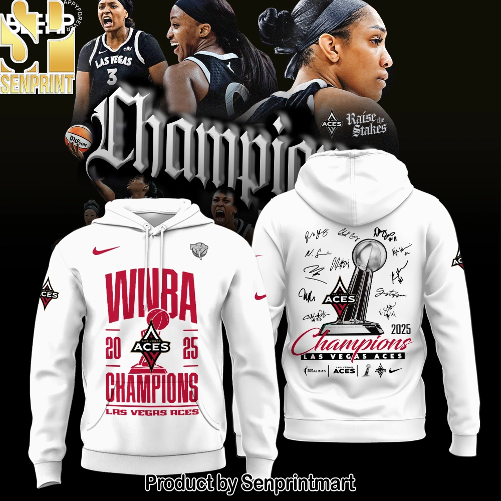 Las Vegas Aces 2025 WNBA Champions Hoodie – Sports Fan Outfit 2373