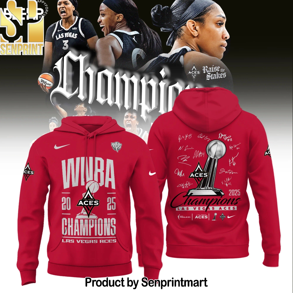 Las Vegas Aces 2025 WNBA Champions Hoodie – Sports Fan Outfit 2374