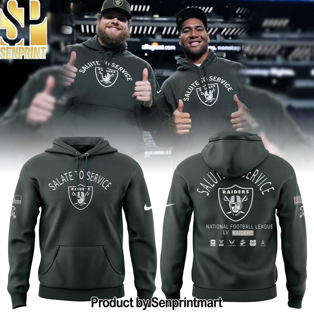 Las Vegas Raiders 2025 Salute to Service Unisex Shirt – Sports Fan Outfit 1833