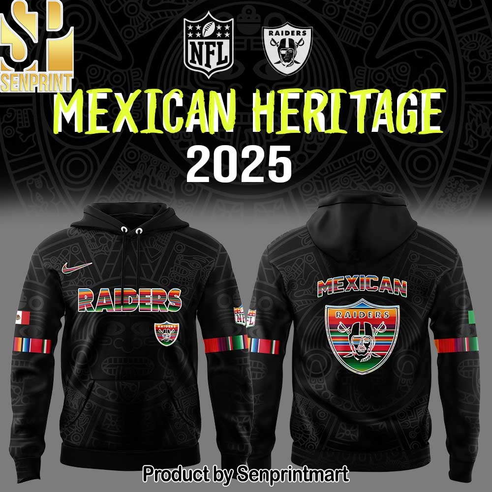 Las Vegas Raiders Mexican Heritage Unisex Shirt – Sports Fan Outfit 1907