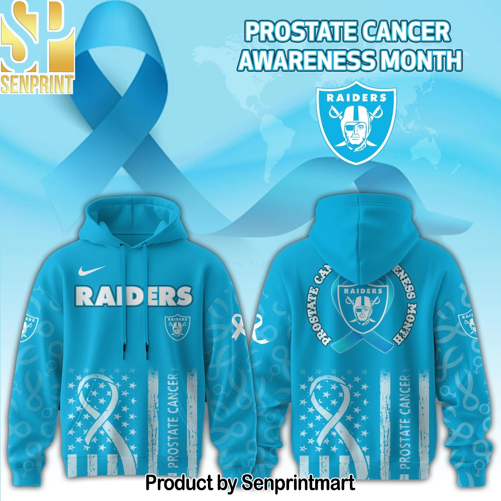 Las Vegas Raiders x Prostate Cancer Awareness Hoodie Edition – Sports Fan Outfit 2544