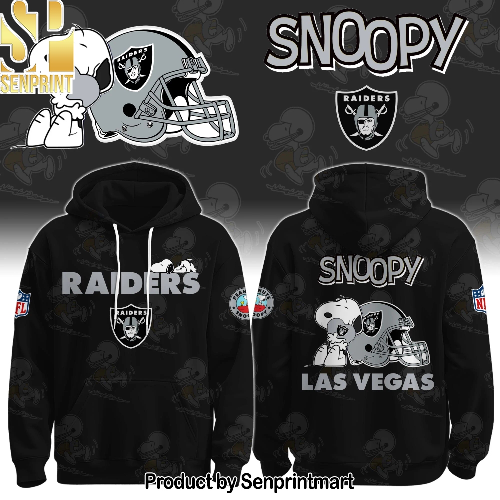 Las Vegas Raiders x Snoopy Hoodie Unisex Shirt – Sports Fan Outfit 1324