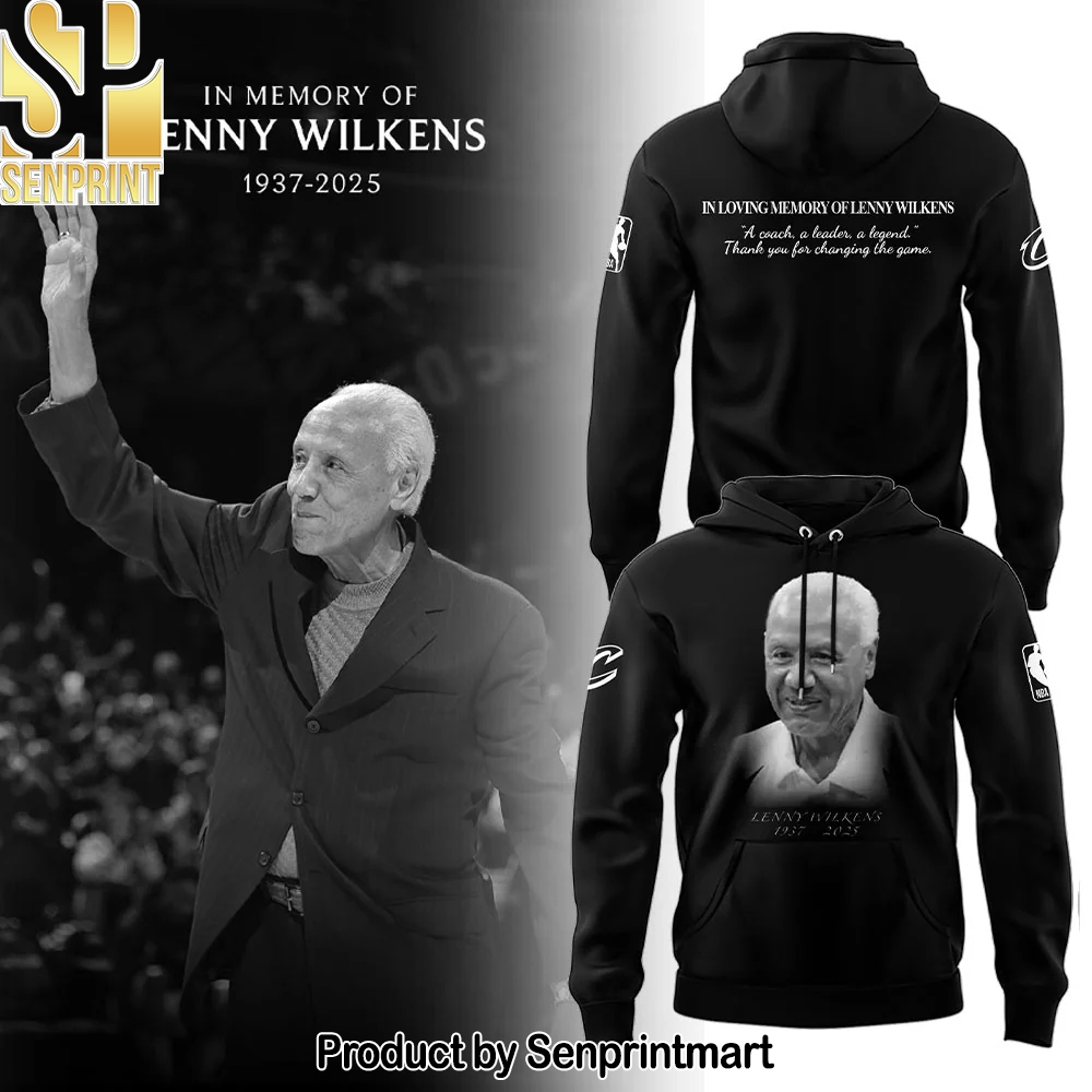 Lenny Wilkens Thank You For The Memories Hoodie – Sports Fan Outfit 1868