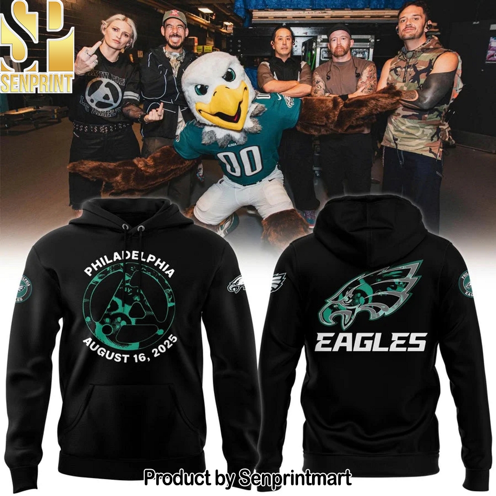 Limited edition Philadelphia Eagle x Linkin Park From Zero World Tour Hoodie – Sports Fan Outfit 4005