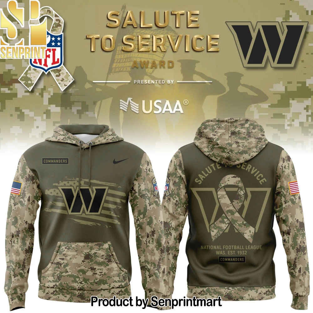 limited edition Veterans Day hoodie from the Washington Commanders – Sports Fan Outfit 3609