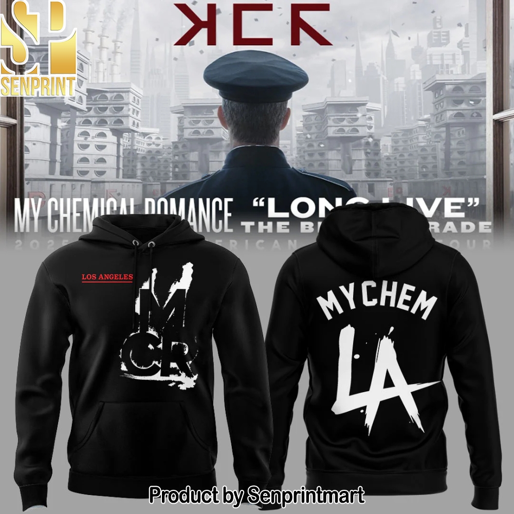 Long Live_ The Black Parade Tour 2025 x LA Hoodie – Sports Fan Outfit 3975