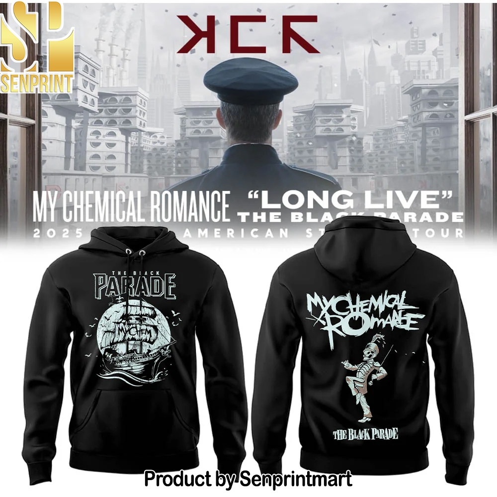 Long Live_ The Black Parade Tour 2025 x Tampa Hoodie – Sports Fan Outfit 3964
