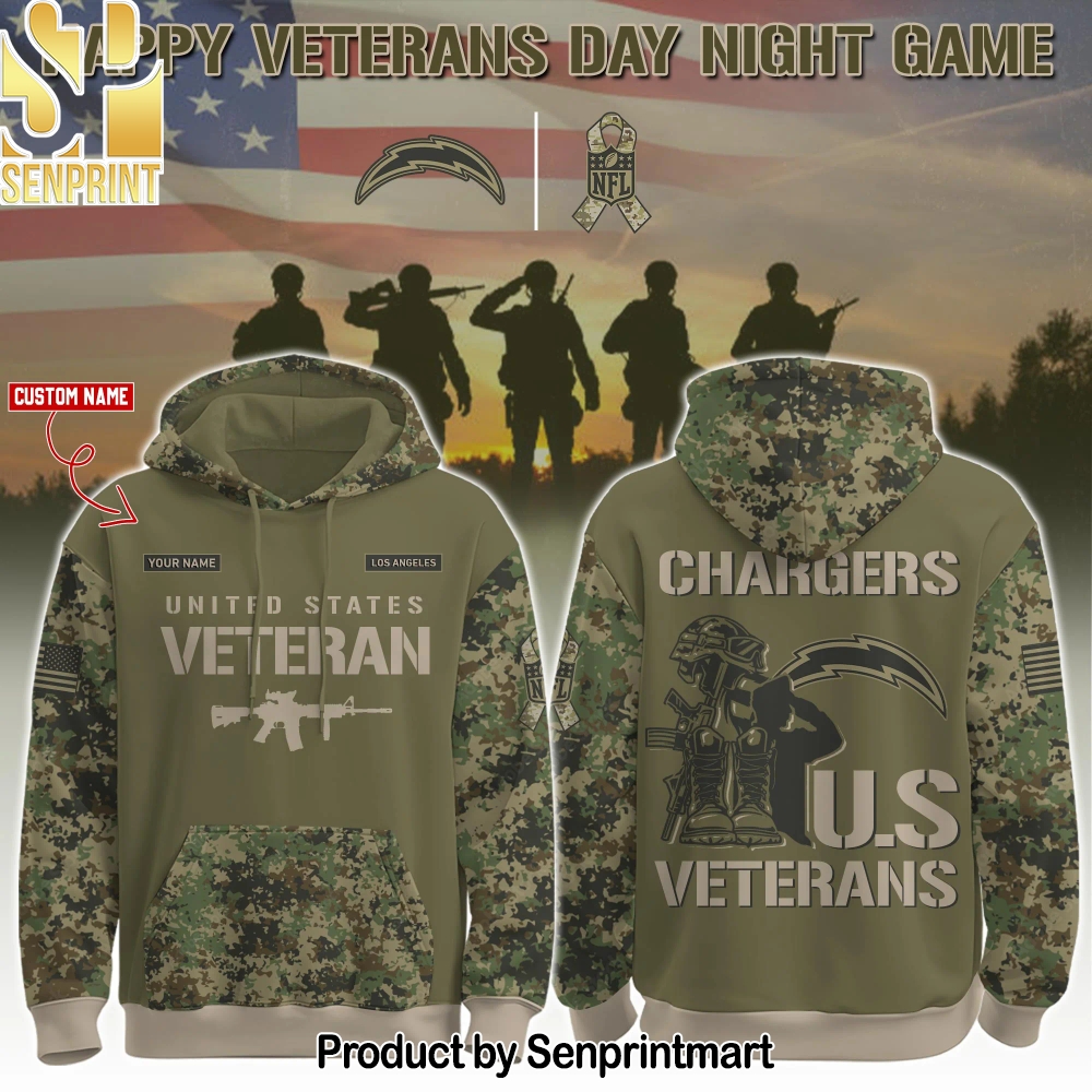 Los Angeles Chargers – Veteran Day 2025 For Fans Shirt – Sports Fan Outfit 2034