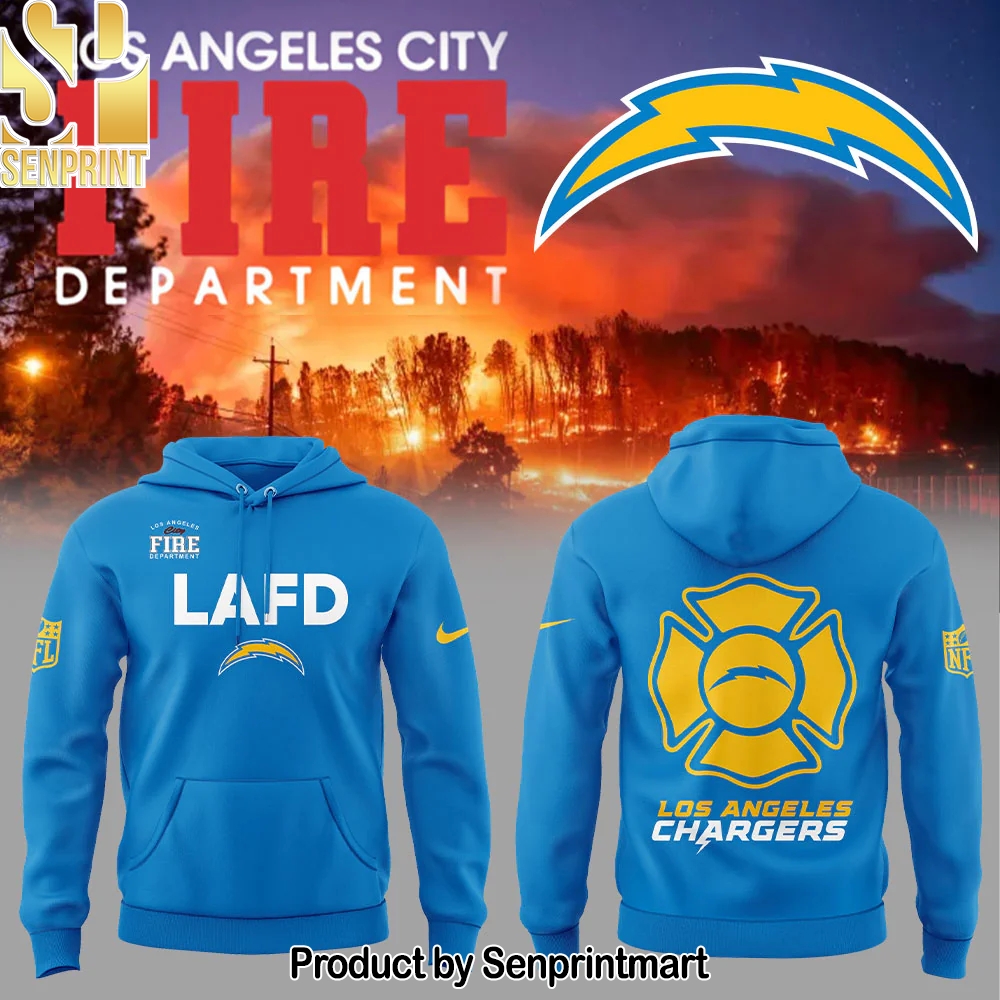 Los Angeles Chargers LAFD Hoodie – Sports Fan Outfit 1542