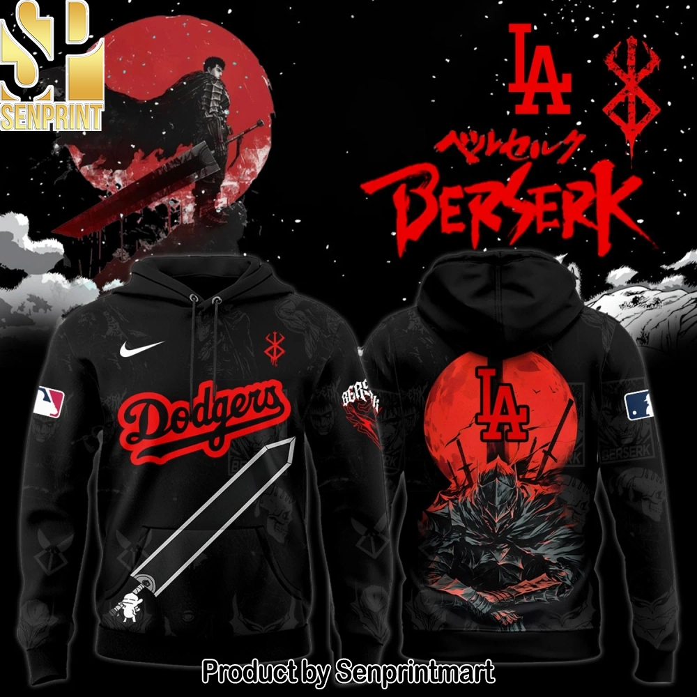 Los Angeles Dodgers x Berserk Hoodie&Jogger 2025 – Sports Fan Outfit 3719