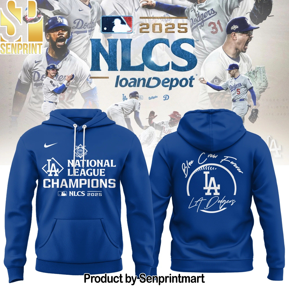 Los Angeles Dodgers x NL Champions 2025 Blue Crew Forever – Sports Fan Outfit 4215