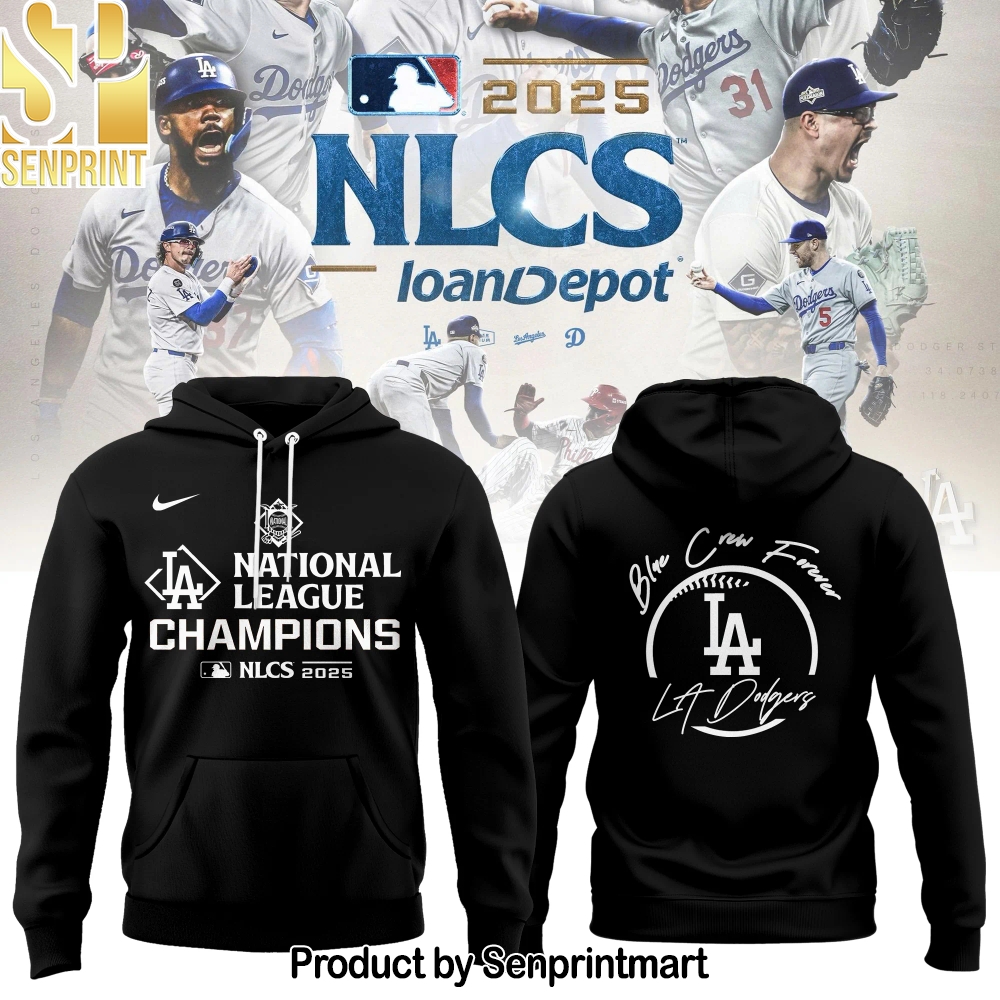 Los Angeles Dodgers x NL Champions 2025 Blue Crew Forever – Sports Fan Outfit 4254
