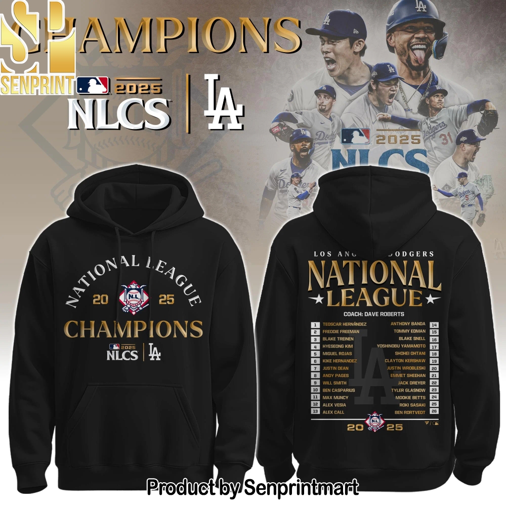 Los Angeles Dodgers x NL Champions 2025 Blue Crew Forever – Sports Fan Outfit 4261