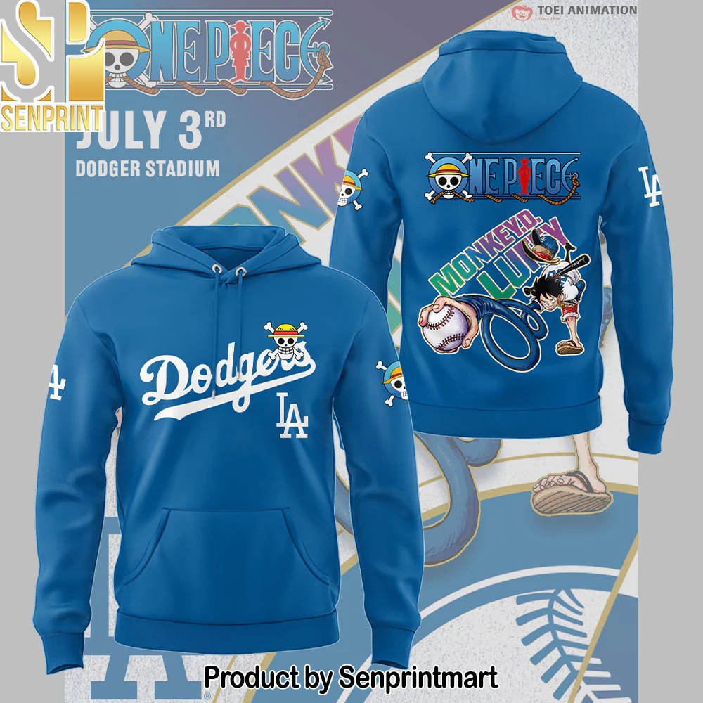 Los Angeles Dodgers x ONE PIECE Night Hoodie – Sports Fan Outfit 2745