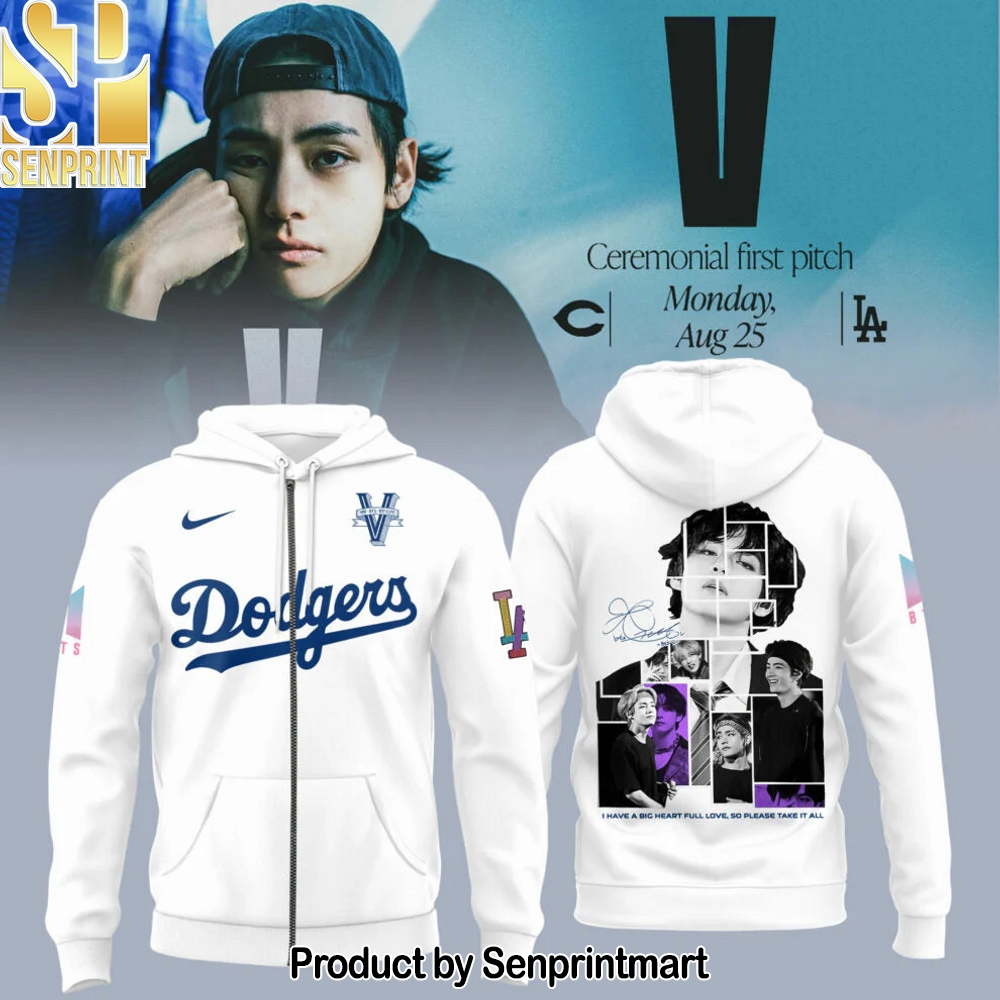 Los Angeles Dodgers x V BTS 3D Unisex Shirt – Sports Fan Outfit 3112
