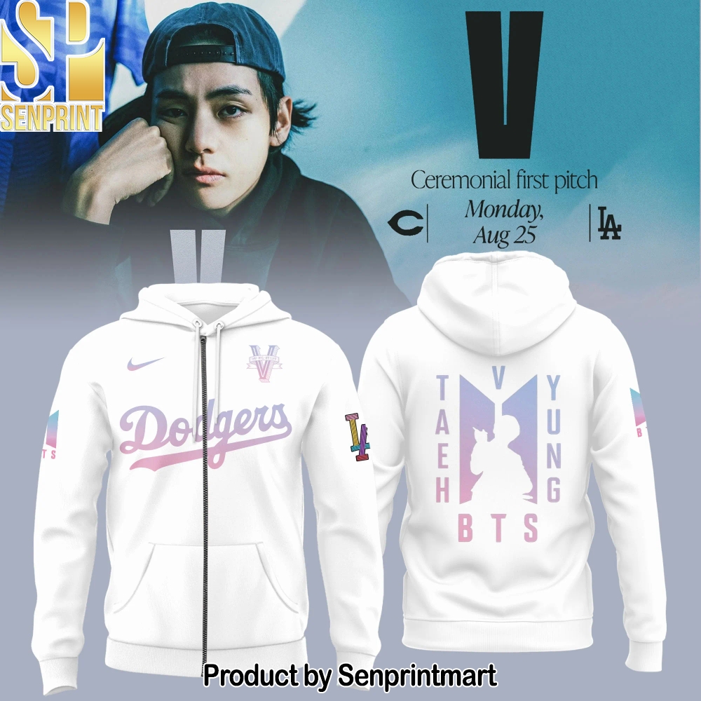 Los Angeles Dodgers x V BTS 3D Unisex Shirt – Sports Fan Outfit 3127