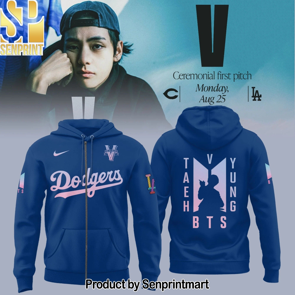 Los Angeles Dodgers x V BTS 3D Unisex Shirt – Sports Fan Outfit 3507