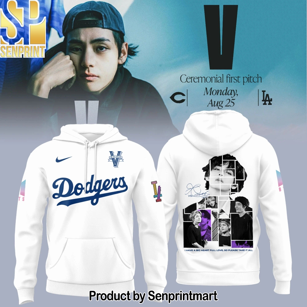 Los Angeles Dodgers x V BTS Hoodie – Sports Fan Outfit 2006