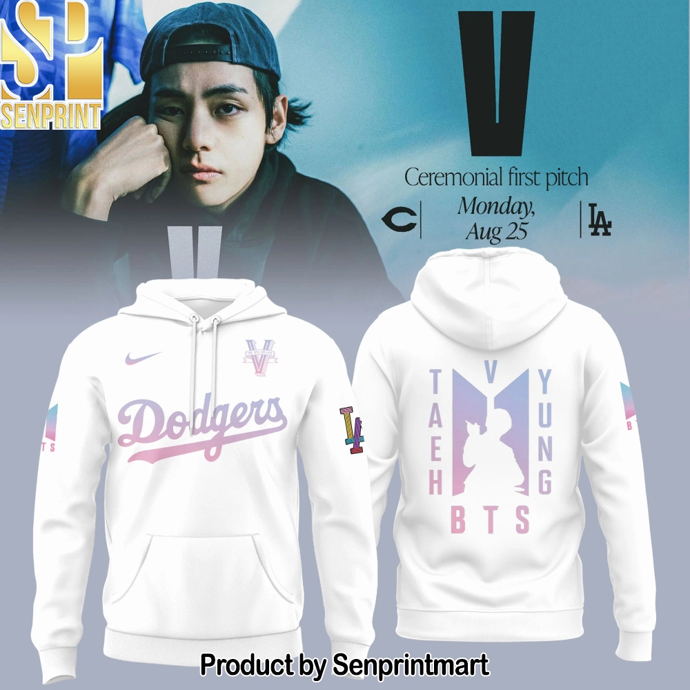 Los Angeles Dodgers x V BTS Hoodie – Sports Fan Outfit 2012