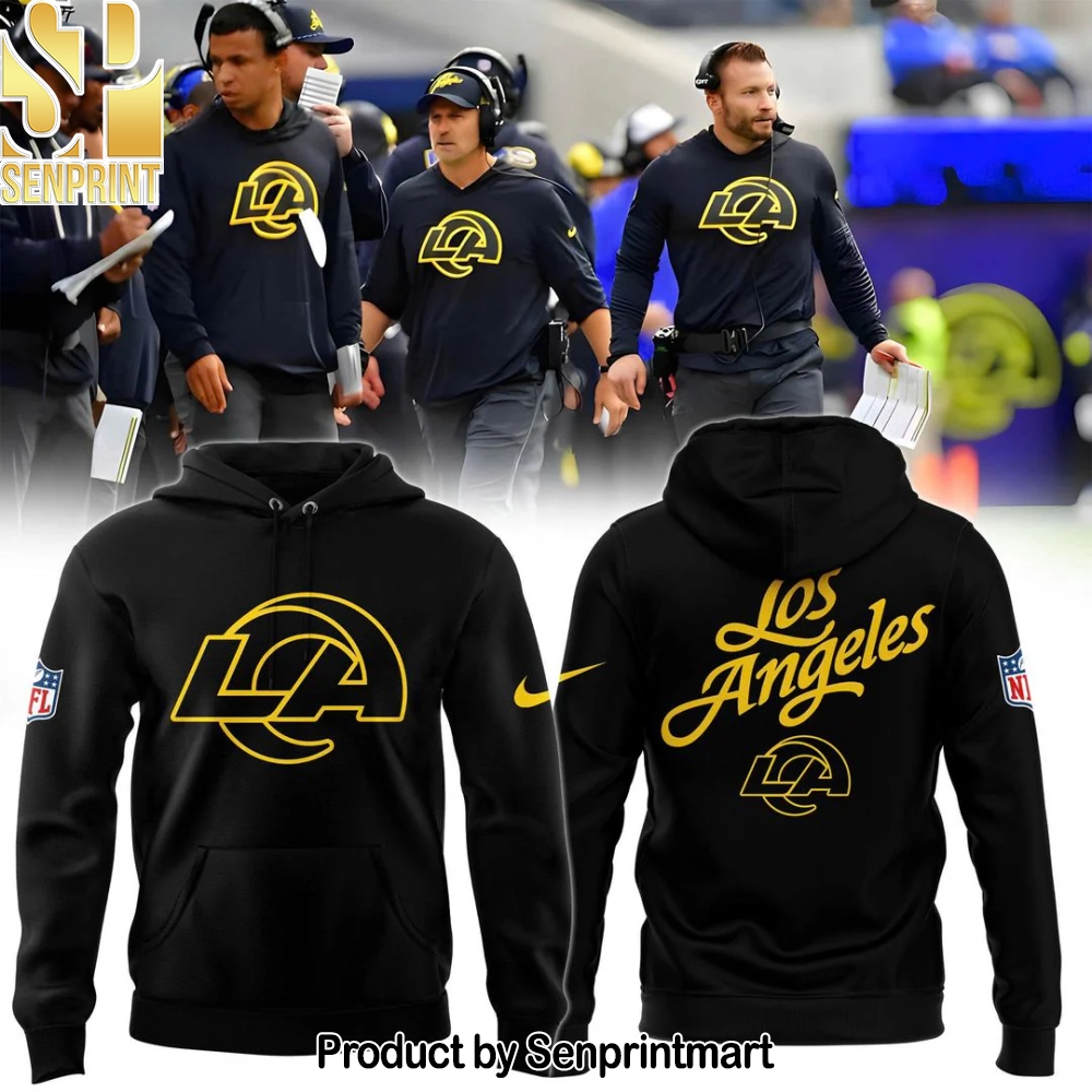 Los Angeles Rams Black 2025 NFL Rivalries _Rams House_ Hoodie – Sports Fan Outfit 4031