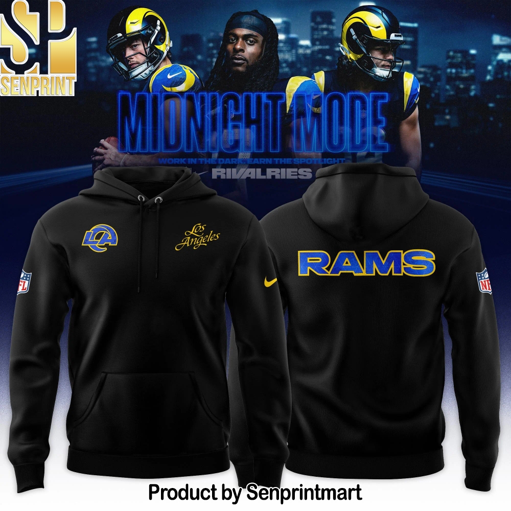 Los Angeles Rams Midnight Blue 2025 Rivalries Special Edition Hoodie – Sports Fan Outfit 4008