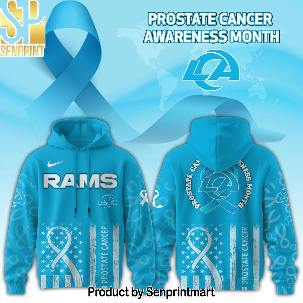 Los Angeles Rams x Prostate Cancer Awareness Hoodie Edition – Sports Fan Outfit 2203
