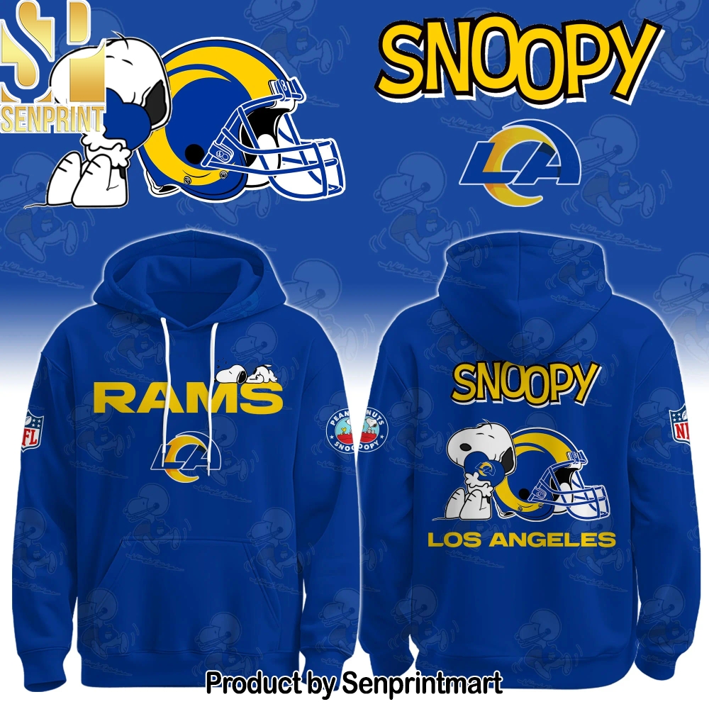 Los Angeles Rams x Snoopy Hoodie Unisex Shirt – Sports Fan Outfit 1308