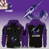 Melbourne Storm Back In Black Half 3D Unisex Shirt – Sports Fan Outfit 3586