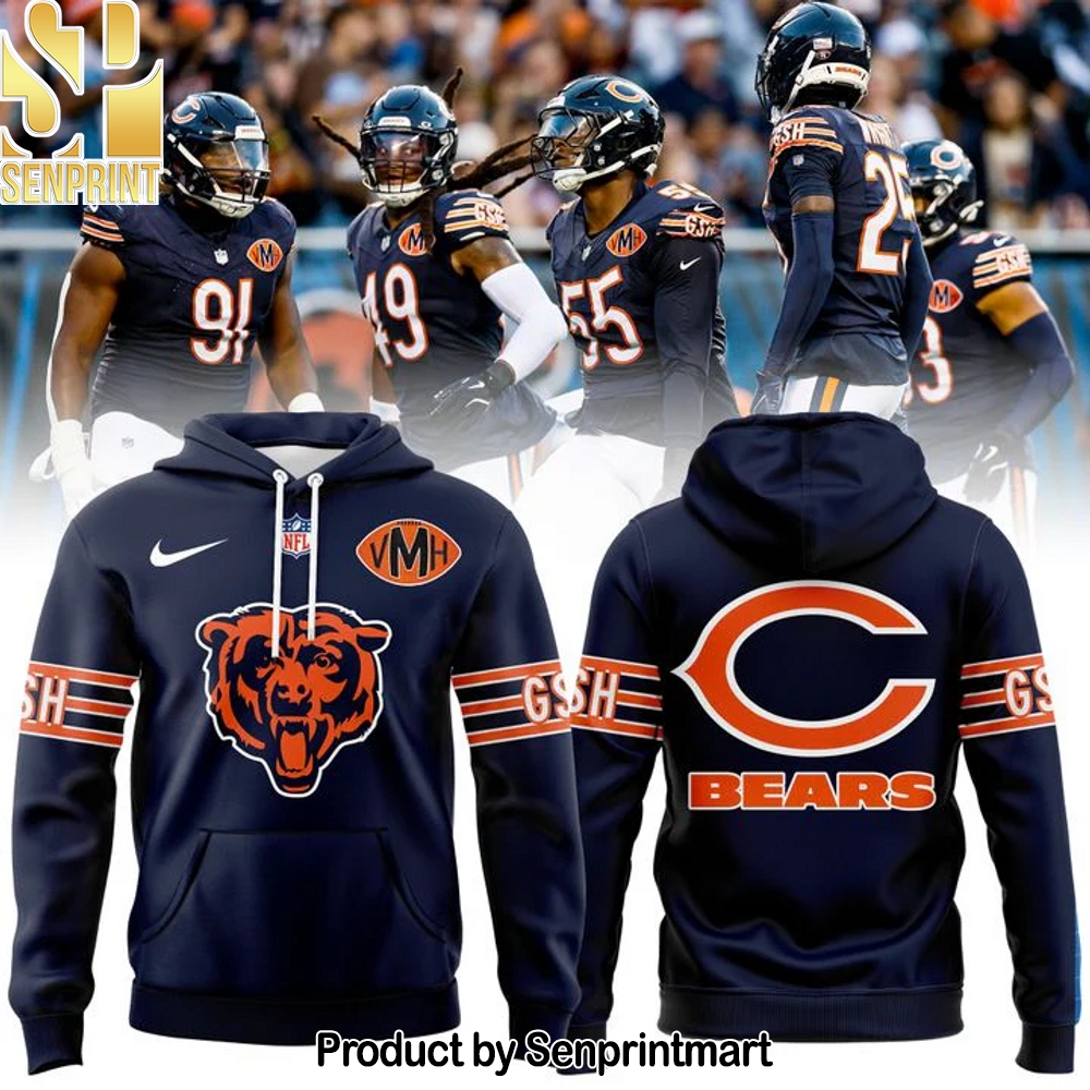 Men’s Chicago Bears 2025-26 Hoodie – Sports Fan Outfit 1882