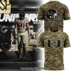 Miami Hurricanes Football Military Appreciation Camo T-Shirt – Sports Fan Outfit 4268