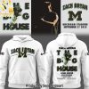 Michigan Fb Zach _The Quittin’ Time Tour 2025_ Michigan Stadium White Hoodie – Sports Fan Outfit 4137
