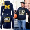 Michigan Printed Logo Navy Hoodie – Sports Fan Outfit 1969